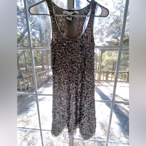 Max Studio size XS cocktail dress, grey sequins